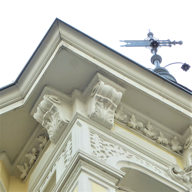 Detail des Theater Central Gebäude in Bonn